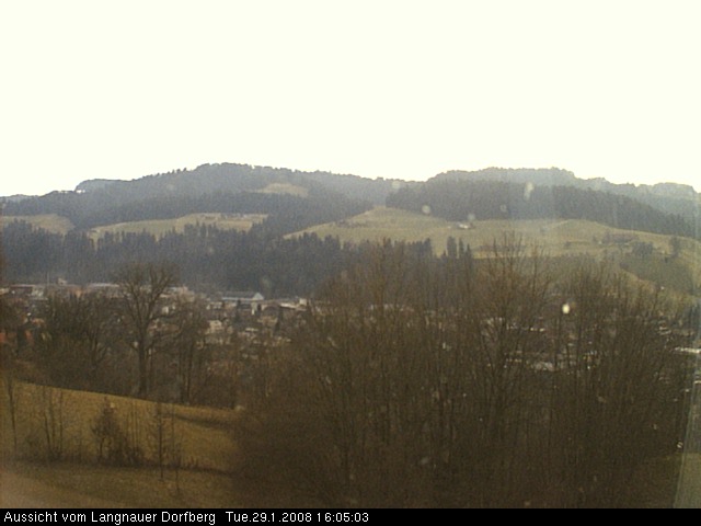 Webcam-Bild: Aussicht vom Dorfberg in Langnau 20080129-160500