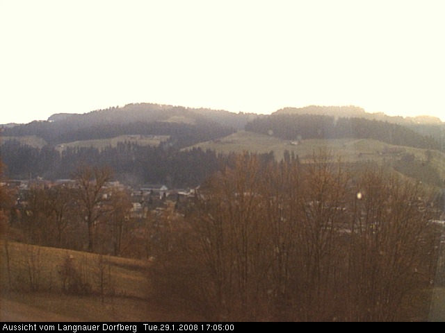 Webcam-Bild: Aussicht vom Dorfberg in Langnau 20080129-170500
