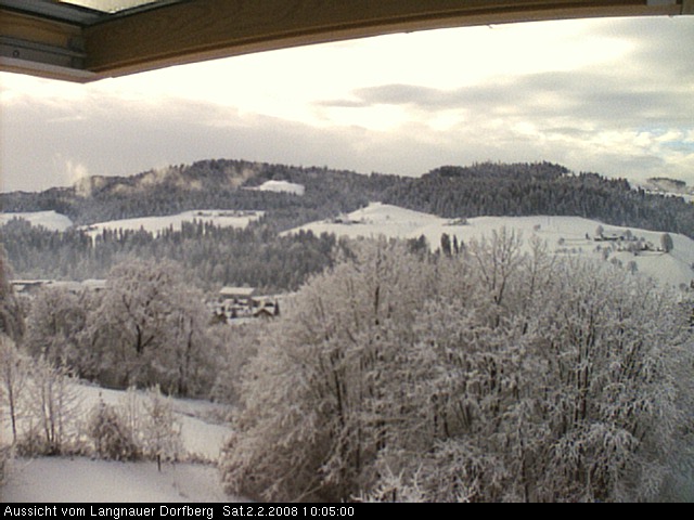 Webcam-Bild: Aussicht vom Dorfberg in Langnau 20080202-100500