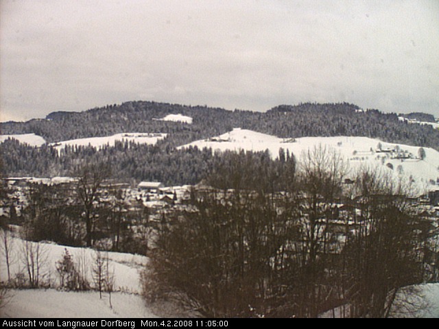 Webcam-Bild: Aussicht vom Dorfberg in Langnau 20080204-110500