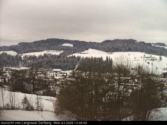 Webcam-Bild: Aussicht vom Dorfberg in Langnau 20080204-120500