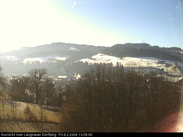 Webcam-Bild: Aussicht vom Dorfberg in Langnau 20080208-100500
