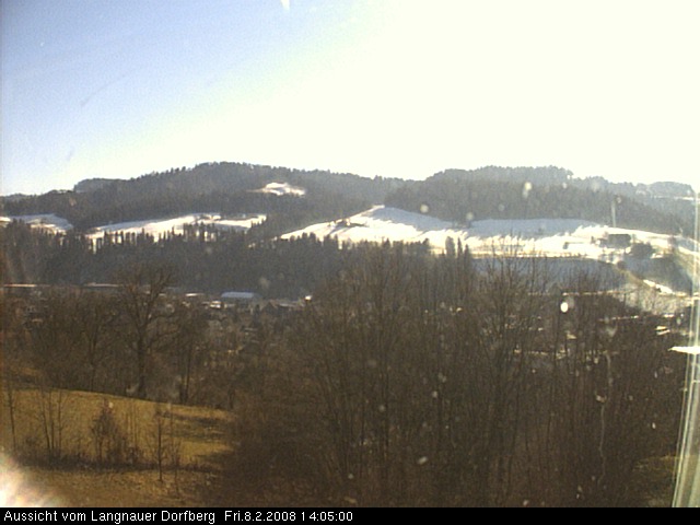 Webcam-Bild: Aussicht vom Dorfberg in Langnau 20080208-140500