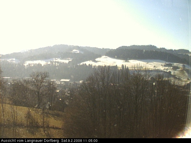 Webcam-Bild: Aussicht vom Dorfberg in Langnau 20080209-110500