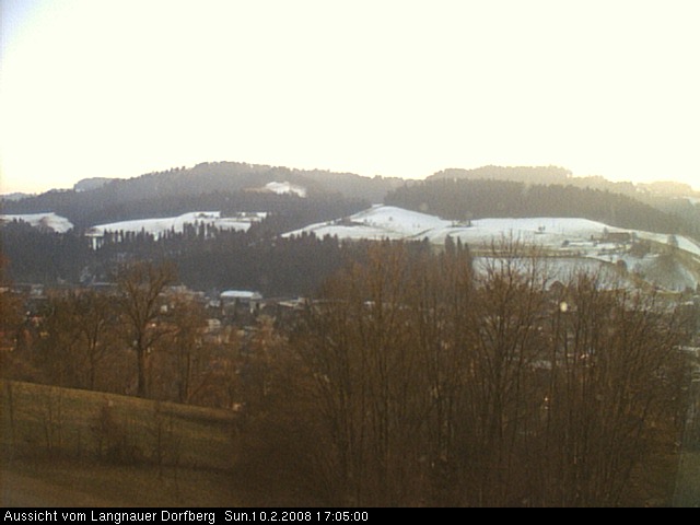 Webcam-Bild: Aussicht vom Dorfberg in Langnau 20080210-170500