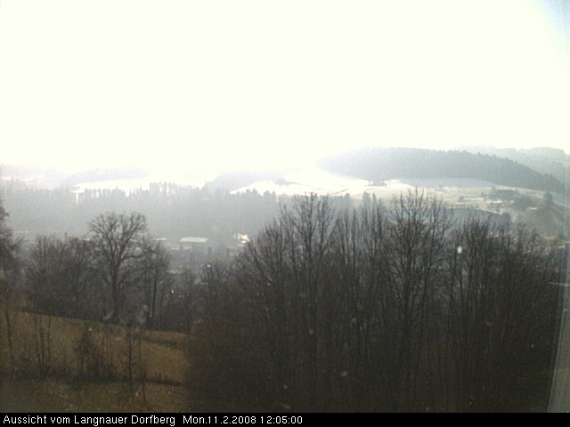 Webcam-Bild: Aussicht vom Dorfberg in Langnau 20080211-120500