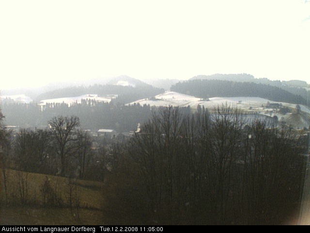 Webcam-Bild: Aussicht vom Dorfberg in Langnau 20080212-110500