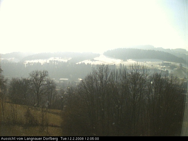 Webcam-Bild: Aussicht vom Dorfberg in Langnau 20080212-120500