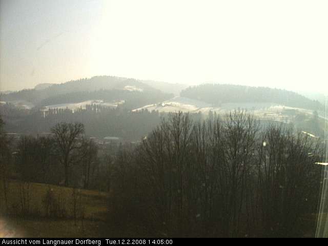 Webcam-Bild: Aussicht vom Dorfberg in Langnau 20080212-140500