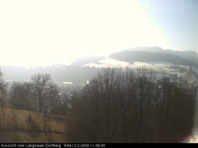Webcam-Bild: Aussicht vom Dorfberg in Langnau 20080213-110500