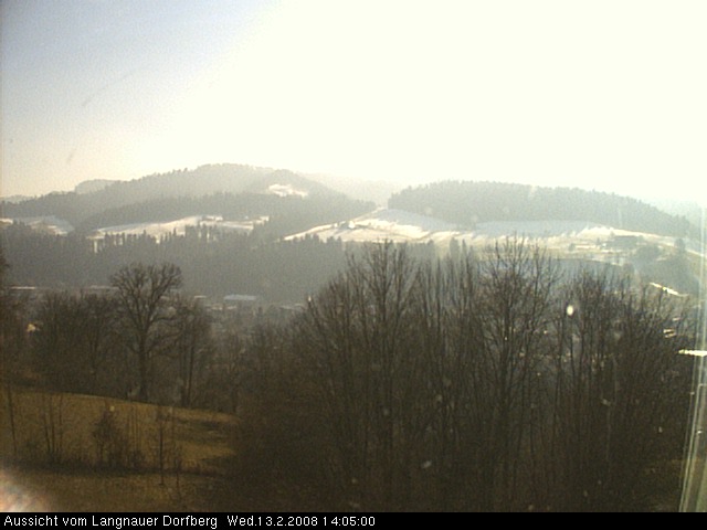 Webcam-Bild: Aussicht vom Dorfberg in Langnau 20080213-140500