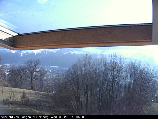 Webcam-Bild: Aussicht vom Dorfberg in Langnau 20080213-160500