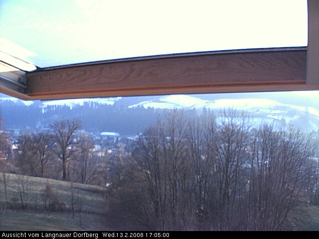 Webcam-Bild: Aussicht vom Dorfberg in Langnau 20080213-170500