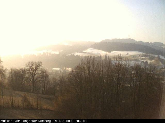 Webcam-Bild: Aussicht vom Dorfberg in Langnau 20080215-090500