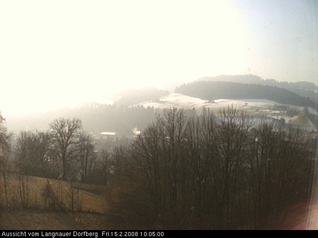 Webcam-Bild: Aussicht vom Dorfberg in Langnau 20080215-100500