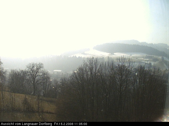 Webcam-Bild: Aussicht vom Dorfberg in Langnau 20080215-110500