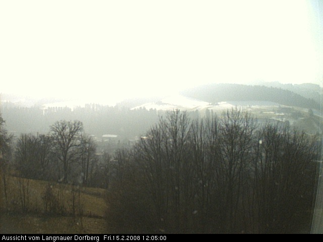 Webcam-Bild: Aussicht vom Dorfberg in Langnau 20080215-120500