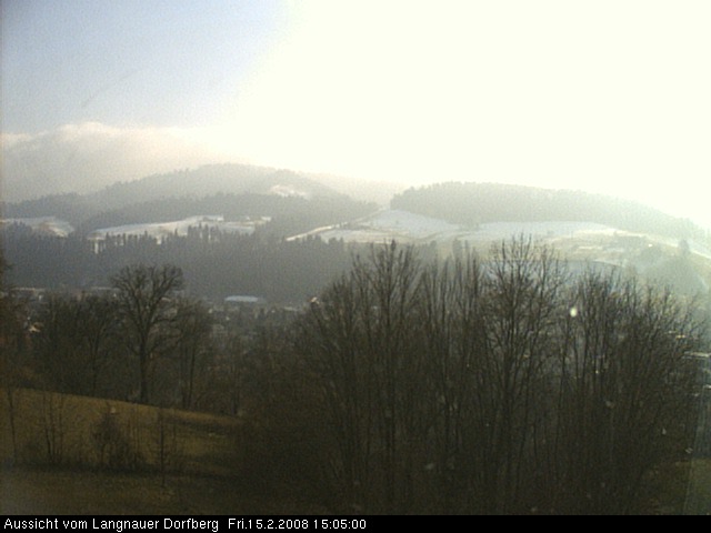 Webcam-Bild: Aussicht vom Dorfberg in Langnau 20080215-150500