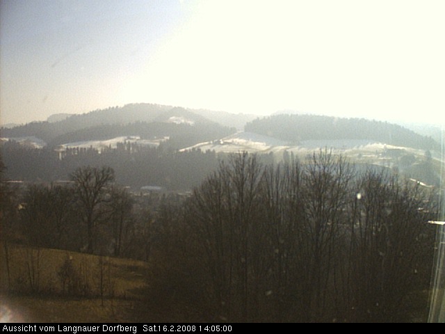 Webcam-Bild: Aussicht vom Dorfberg in Langnau 20080216-140500