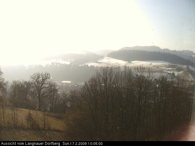 Webcam-Bild: Aussicht vom Dorfberg in Langnau 20080217-100500