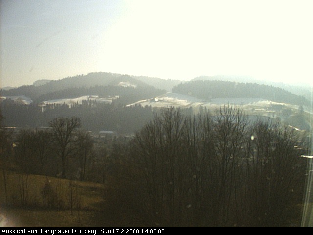 Webcam-Bild: Aussicht vom Dorfberg in Langnau 20080217-140500
