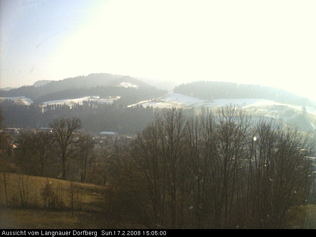 Webcam-Bild: Aussicht vom Dorfberg in Langnau 20080217-150500