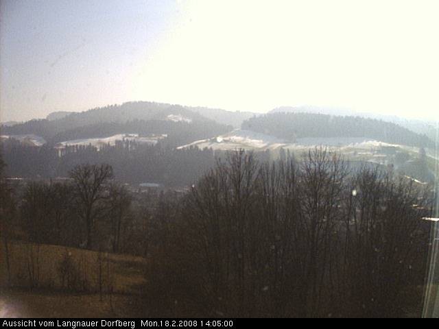 Webcam-Bild: Aussicht vom Dorfberg in Langnau 20080218-140500