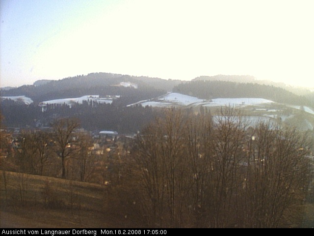 Webcam-Bild: Aussicht vom Dorfberg in Langnau 20080218-170500