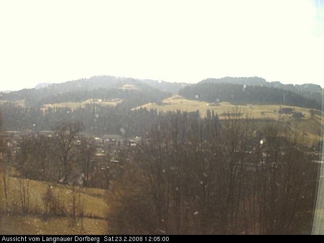 Webcam-Bild: Aussicht vom Dorfberg in Langnau 20080223-120500