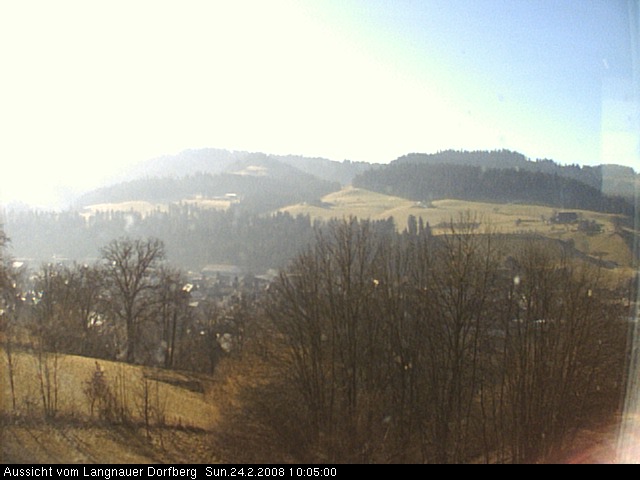 Webcam-Bild: Aussicht vom Dorfberg in Langnau 20080224-100500
