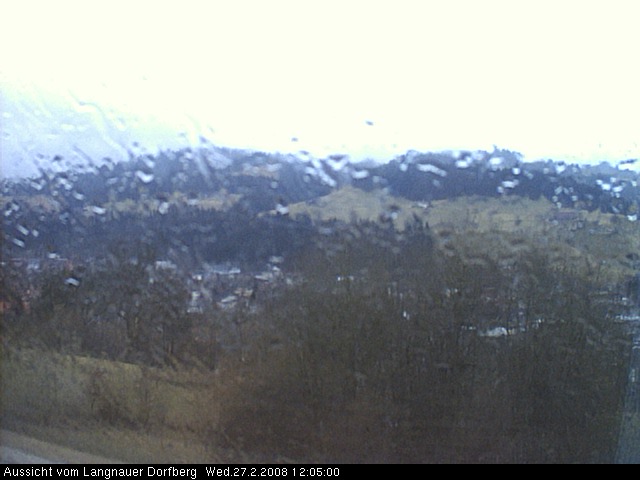 Webcam-Bild: Aussicht vom Dorfberg in Langnau 20080227-120500