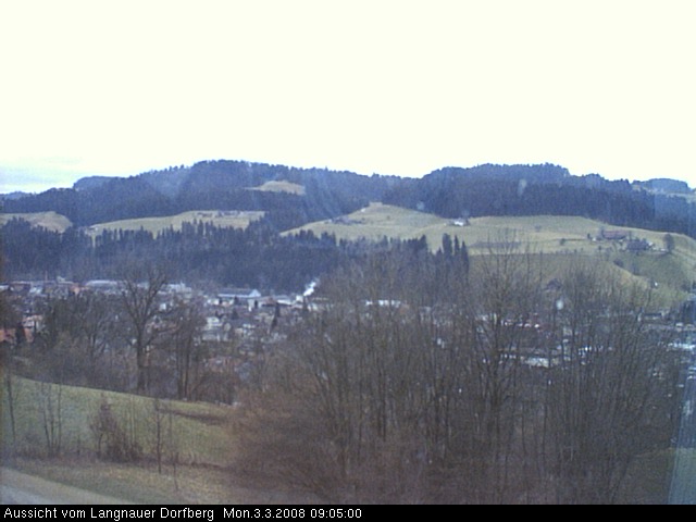 Webcam-Bild: Aussicht vom Dorfberg in Langnau 20080303-090500