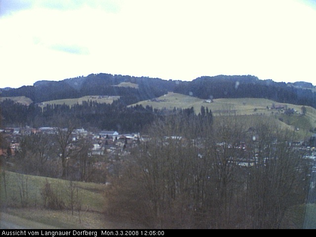 Webcam-Bild: Aussicht vom Dorfberg in Langnau 20080303-120500
