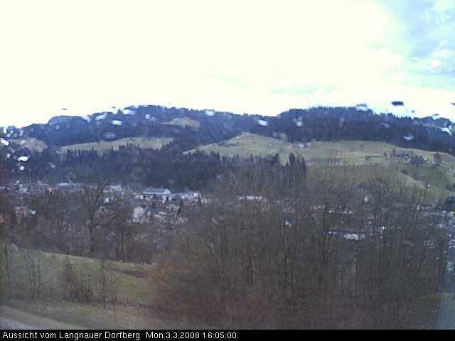 Webcam-Bild: Aussicht vom Dorfberg in Langnau 20080303-160500