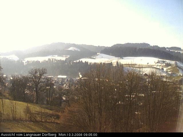 Webcam-Bild: Aussicht vom Dorfberg in Langnau 20080310-090500
