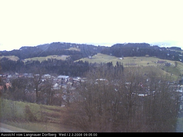 Webcam-Bild: Aussicht vom Dorfberg in Langnau 20080312-090500