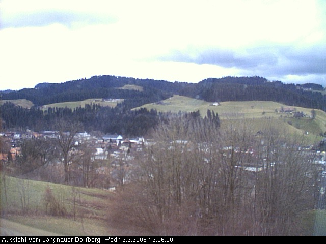 Webcam-Bild: Aussicht vom Dorfberg in Langnau 20080312-160500