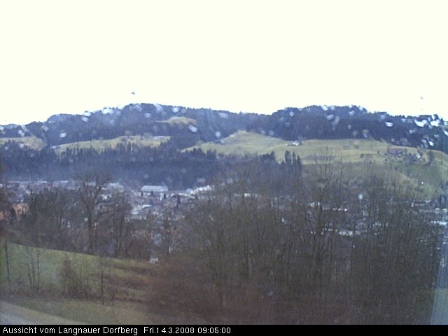Webcam-Bild: Aussicht vom Dorfberg in Langnau 20080314-090500