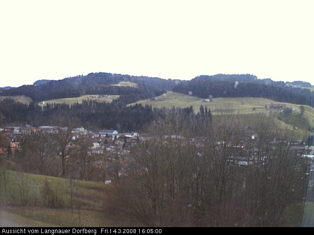 Webcam-Bild: Aussicht vom Dorfberg in Langnau 20080314-160500
