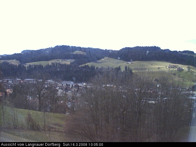 Webcam-Bild: Aussicht vom Dorfberg in Langnau 20080316-100500