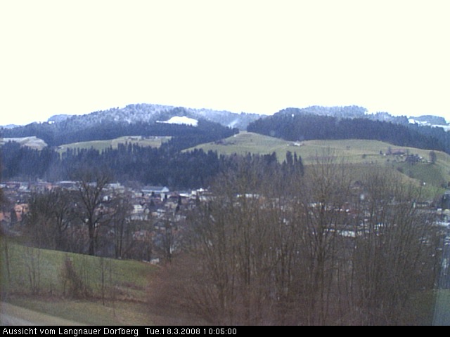 Webcam-Bild: Aussicht vom Dorfberg in Langnau 20080318-100500