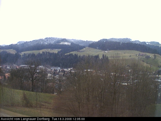 Webcam-Bild: Aussicht vom Dorfberg in Langnau 20080318-120500