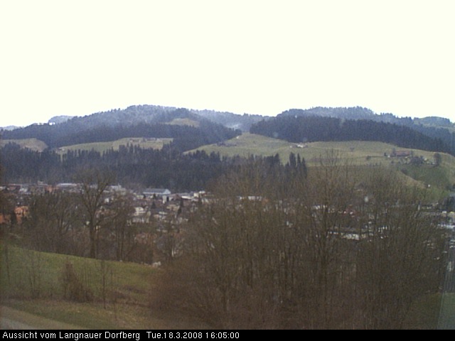Webcam-Bild: Aussicht vom Dorfberg in Langnau 20080318-160500