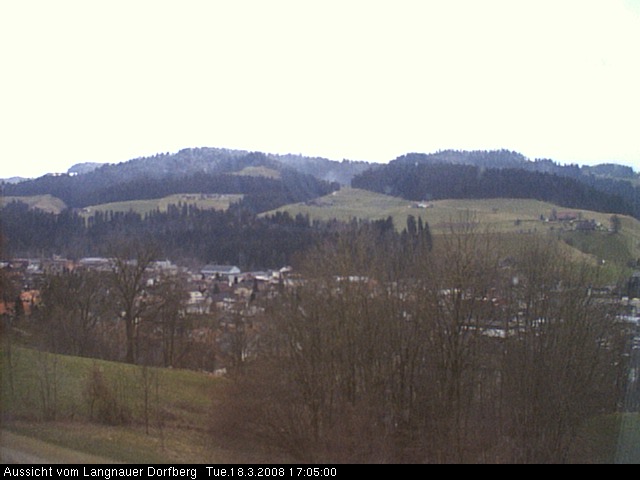 Webcam-Bild: Aussicht vom Dorfberg in Langnau 20080318-170500