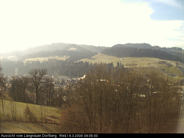 Webcam-Bild: Aussicht vom Dorfberg in Langnau 20080319-090500