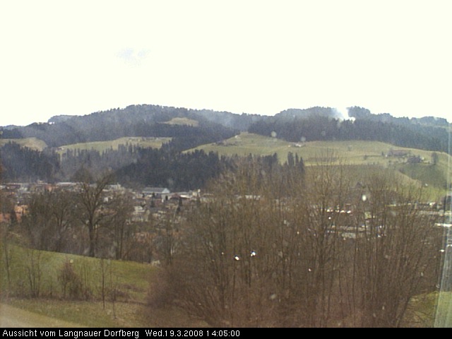 Webcam-Bild: Aussicht vom Dorfberg in Langnau 20080319-140500