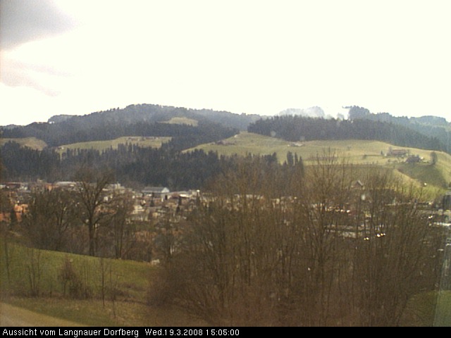Webcam-Bild: Aussicht vom Dorfberg in Langnau 20080319-150500