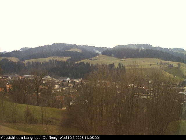 Webcam-Bild: Aussicht vom Dorfberg in Langnau 20080319-160500