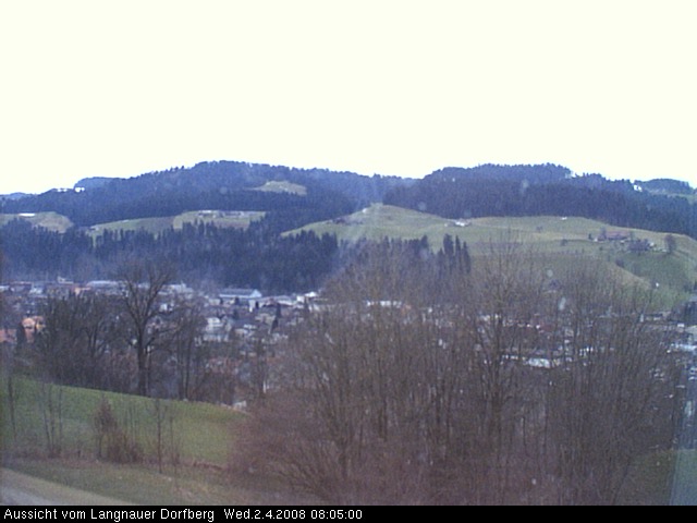 Webcam-Bild: Aussicht vom Dorfberg in Langnau 20080402-080500