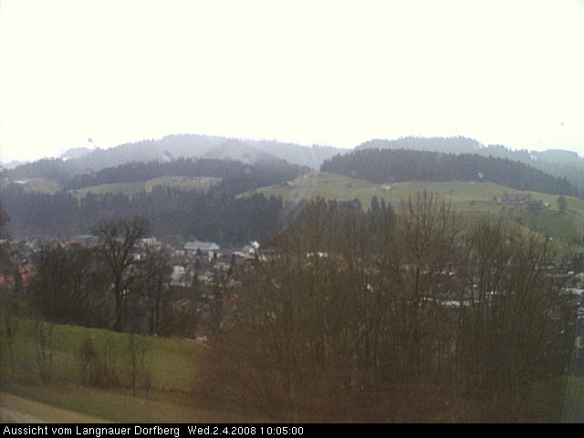 Webcam-Bild: Aussicht vom Dorfberg in Langnau 20080402-100500